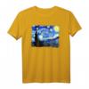 Vincent van Gogh Sternennacht Kunststil T-Shirt – Stilvolles Mode-Statement für Kunstliebhaber