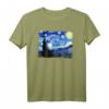 Vincent van Gogh Sternennacht Kunststil T-Shirt – Stilvolles Mode-Statement für Kunstliebhaber