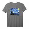 Vincent van Gogh Sternennacht Kunststil T-Shirt – Stilvolles Mode-Statement für Kunstliebhaber