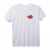 HapPanda Shippuden Akatsuki-Wolke T-Shirt - Offiziell lizenzierte Anime-Ware für Fans & Ninja-Enthusiasten
