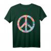 Hippie Kostüm mit Peace Zeichen - Retro 60er/70er Flower Power T-Shirt Geschenk für Partys, Halloween & Retro Feiern