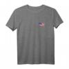 USA Amerika T-Shirt mit Flagge & Roadtrip Patch – Patriotisches Design für Biker, Rocker & US-Armee Fans
