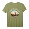 San Francisco T-Shirt – Klassisch geschnitten, doppelt genähter Saum, ideal als Souvenir oder Stadtbekleidung