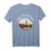 San Francisco T-Shirt – Klassisch geschnitten, doppelt genähter Saum, ideal als Souvenir oder Stadtbekleidung