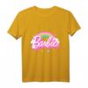 Kinder Barbie T-Shirt für Mädchen - Regenbogen-Design in vielen Größen & Farben, Exklusives Amazon-Design, Bequemer Rundhalsschnitt