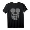 Gorilla Brust Konfetti Karneval Fasching T-Shirt – Lustiges Affenmotiv für Erwachsene & Kinder, ideales Kostüm & Geschenkidee mit Muskel-Design