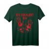 Blutige Hände Blutspritzer Zombie Kostüm Herren T-Shirt – Perfekt für Halloween Partys & Horrorfans