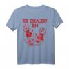 Blutige Hände Blutspritzer Zombie Kostüm Herren T-Shirt – Perfekt für Halloween Partys & Horrorfans