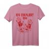 Blutige Hände Blutspritzer Zombie Kostüm Herren T-Shirt – Perfekt für Halloween Partys & Horrorfans