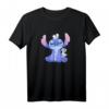 HapPanda Lilo & Stitch Lucky Duck Portrait T-Shirt - Offiziell lizenziertes Disney Geschenk
