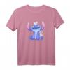 HapPanda Lilo & Stitch Lucky Duck Portrait T-Shirt - Offiziell lizenziertes Disney Geschenk