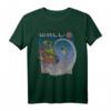 HapPanda Pixar Wall-E Fly Eve Retro Distressed T-Shirt - Offiziell lizenziertes Fan-Shirt für Pixar und Wall-E Fans