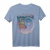 HapPanda Pixar Wall-E Fly Eve Retro Distressed T-Shirt - Offiziell lizenziertes Fan-Shirt für Pixar und Wall-E Fans