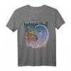 HapPanda Pixar Wall-E Fly Eve Retro Distressed T-Shirt - Offiziell lizenziertes Fan-Shirt für Pixar und Wall-E Fans