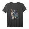 Niedliches Katzen Kätzchen T-Shirt - Perfektes Geschenk für Katzenliebhaber und Stubentiger-Fans