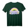 HapPanda Einhorn Rock Konzert T-Shirt für Frauen und Herren – Lustiges Death Metal Regenbogen-Shirt als Geschenk für Metal- und Party-Fans