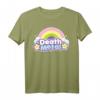 HapPanda Einhorn Rock Konzert T-Shirt für Frauen und Herren – Lustiges Death Metal Regenbogen-Shirt als Geschenk für Metal- und Party-Fans