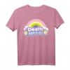 HapPanda Einhorn Rock Konzert T-Shirt für Frauen und Herren – Lustiges Death Metal Regenbogen-Shirt als Geschenk für Metal- und Party-Fans
