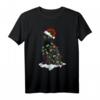 Lustiges Santa Kater Xmas Katze T-Shirt – Weihnachtsgeschenk für Katzenliebhaber, Katzenmamas, Katzenpapa & Schwarze Katzen Fans