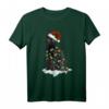Lustiges Santa Kater Xmas Katze T-Shirt – Weihnachtsgeschenk für Katzenliebhaber, Katzenmamas, Katzenpapa & Schwarze Katzen Fans