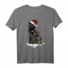 Lustiges Santa Kater Xmas Katze T-Shirt – Weihnachtsgeschenk für Katzenliebhaber, Katzenmamas, Katzenpapa & Schwarze Katzen Fans