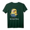 HapPanda Minions T-Shirt - Mr. Good Vibes Portrait, Lizenzierte Feierkleidung für Fans & Geburtstagsfeier