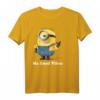 HapPanda Minions T-Shirt - Mr. Good Vibes Portrait, Lizenzierte Feierkleidung für Fans & Geburtstagsfeier