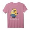 HapPanda Minions T-Shirt - Mr. Good Vibes Portrait, Lizenzierte Feierkleidung für Fans & Geburtstagsfeier