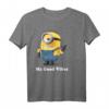 HapPanda Minions T-Shirt - Mr. Good Vibes Portrait, Lizenzierte Feierkleidung für Fans & Geburtstagsfeier