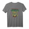 HapPanda Classic Circle Logo T-Shirt – Lizenzierte Nickelodeon Ninja Turtles Retro Cartoon Mode für Männer, Frauen, Jungen und Mädchen