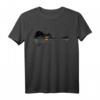 Gitarre Natur See Schatten Design Gitarrist Geschenk T-Shirt - Perfekt für Konzerte, Festivals & Geburtstage
