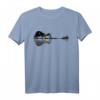 Gitarre Natur See Schatten Design Gitarrist Geschenk T-Shirt - Perfekt für Konzerte, Festivals & Geburtstage