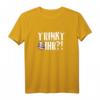 Lustiges HapPanda T-Shirt mit Spruch 'Trinkt ihr?!' - Meister Röhrich, klassisch geschnitten, doppelt genähter Saum