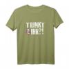 Lustiges HapPanda T-Shirt mit Spruch 'Trinkt ihr?!' - Meister Röhrich, klassisch geschnitten, doppelt genähter Saum
