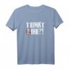 Lustiges HapPanda T-Shirt mit Spruch 'Trinkt ihr?!' - Meister Röhrich, klassisch geschnitten, doppelt genähter Saum