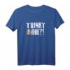 Lustiges HapPanda T-Shirt mit Spruch 'Trinkt ihr?!' - Meister Röhrich, klassisch geschnitten, doppelt genähter Saum