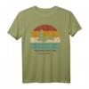 Dackel Dackelhund Silhouette Retro Geschenk T-Shirt - Lustiges Vintage Design für Dackel-Liebhaber, Hundehalter & Dackelclub Mitglieder