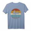 Dackel Dackelhund Silhouette Retro Geschenk T-Shirt - Lustiges Vintage Design für Dackel-Liebhaber, Hundehalter & Dackelclub Mitglieder