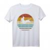 Dackel Dackelhund Silhouette Retro Geschenk T-Shirt - Lustiges Vintage Design für Dackel-Liebhaber, Hundehalter & Dackelclub Mitglieder