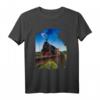 Dampflok Porträt Zug T-Shirt | Eisenbahn Lokomotive Geschenk für Eisenbahnliebhaber & Zugsfans
