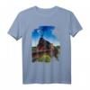 Dampflok Porträt Zug T-Shirt | Eisenbahn Lokomotive Geschenk für Eisenbahnliebhaber & Zugsfans