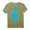HapPanda Cookie Monster More Cookies T-Shirt - Offiziell lizenziertes Sesame Street Fanshirt für Kinder, Damen & Unisex