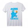 HapPanda Cookie Monster More Cookies T-Shirt - Offiziell lizenziertes Sesame Street Fanshirt für Kinder, Damen & Unisex
