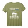 Metzgermeister Morgens Müde Abends Blau - Klassisches Metzger T-Shirt für Fleischer & Schlachter, Perfekt als Geschenk & Berufsbekleidung