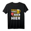 Lustiges Tischtennis T-Shirt mit Spruch für Fans und Spieler – Witziges Design mit Schmetterhand, perfekt für Frauen & Männer