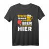 Lustiges Tischtennis T-Shirt mit Spruch für Fans und Spieler – Witziges Design mit Schmetterhand, perfekt für Frauen & Männer