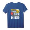 Lustiges Tischtennis T-Shirt mit Spruch für Fans und Spieler – Witziges Design mit Schmetterhand, perfekt für Frauen & Männer