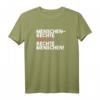 Menschenrechte statt rechte Menschen - Antirassismus T-Shirt gegen Rassismus und Fremdenfeindlichkeit