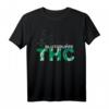 Blutgruppe THC Weed Gras Cannabis Kiffer Drogen Geschenkidee T-Shirt - Lustiges 420 Geschenk für Stoner, Rapper und Cannabis-Liebhaber