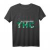 Blutgruppe THC Weed Gras Cannabis Kiffer Drogen Geschenkidee T-Shirt - Lustiges 420 Geschenk für Stoner, Rapper und Cannabis-Liebhaber
